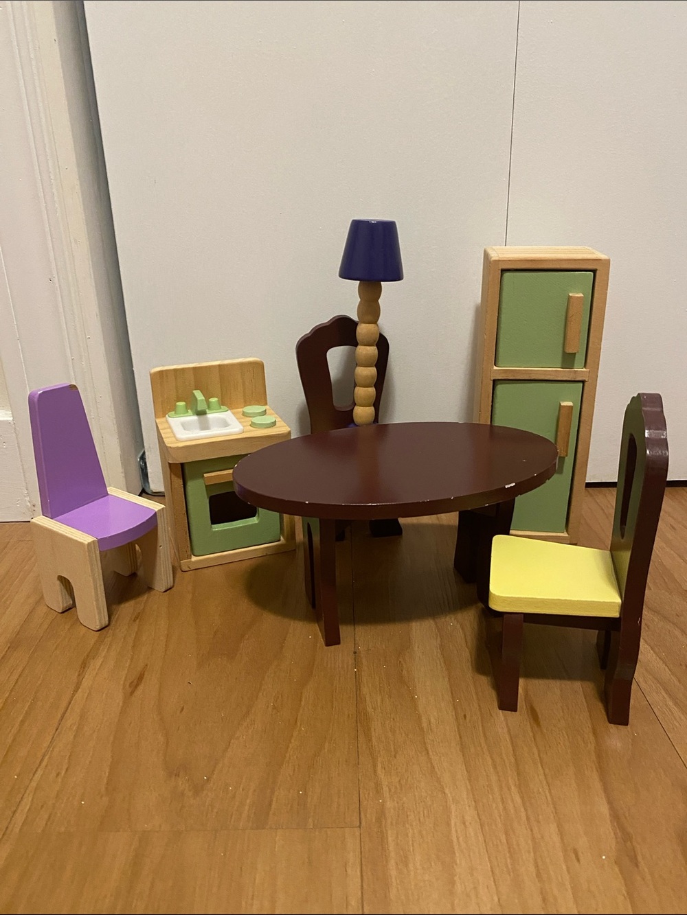 Wooden Dollhouse Furniture Barbie